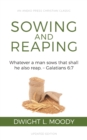 Sowing and Reaping : Whatever a man sows that shall he also reap. - Galatians 6:7 - Book
