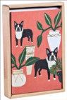 Dogs 'n' Plants Luxe Foil Notecard Box - Book