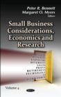 Small Business Considerations, Economics and Research. Volume 4 - eBook