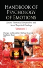 Handbook of Psychology of Emotions : Recent Theoretical Perspectives & Novel Empirical Findings -- Volume 1 - Book