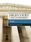High Court Case Summaries on Torts, Keyed to Epstein - Book