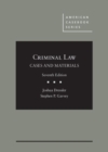 Cases and Materials on Criminal Law - Book