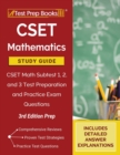 CSET Mathematics Study Guide : CSET Math Subtest 1, 2, and 3 Test Preparation and Practice Exam Questions [3rd Edition Prep] - Book