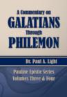 A Commentary on Galatians Through Philemon - Book
