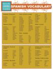 Spanish Vocabulary (Speedy Study Guides : Academic) - Book