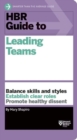 HBR Guide to Leading Teams (HBR Guide Series) - Book