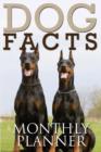 Dog Facts Monthly Planner / 12 Months - Book