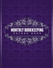 Monthly Bookkeeping Record Book - Book