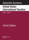 Selected Sections on United States International Taxation - Book