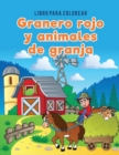 Libro para colorear granero rojo y animales de granja - Book