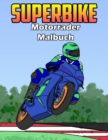 Superbike Motorrader Malbuch - Book