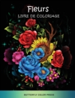 Fleurs Livre de Coloriage : Livre de Coloriage pour Adultes - Book