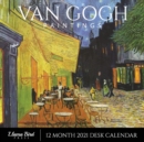 Van Gogh Paintings 2021 Desk Calendar : Famous Art, 8.5" x 8.5", 12 Month Calendar Planner for Home, Work, Office Gift - Book