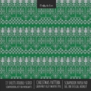 Christmas Pattern Scrapbook Paper Pad 8x8 Decorative Scrapbooking Kit for Cardmaking Gifts, DIY Crafts, Printmaking, Papercrafts, Green Knit Ugly Sweater Style - Book