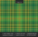 St. Patrick's Day Plaid Scrapbook Paper Pad 8x8 Scrapbooking Kit for Cardmaking Gifts, DIY Crafts, Printmaking, Papercrafts, Green Decorative Pattern Pages - Book
