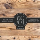 Wood Print Scrapbook Paper Pad : Rustic Texture Pattern 8x8 Decorative Paper Design Scrapbooking Kit for Cardmaking, DIY Crafts, Creative Projects - Book