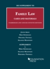 2021 Supplement to Family Law, Cases and Materials, Unabridged and Concise - Book