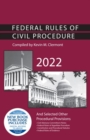 Federal Rules of Civil Procedure and Selected Other Procedural Provisions, 2022 - Book