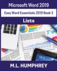 Word 2019 Lists - Book