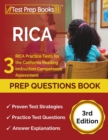 RICA Prep Questions Book : 3 RICA Practice Tests for the California Reading Instruction Competence Assessment [3rd Edition] - Book