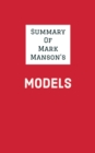 Summary of Mark Manson's Models - eBook