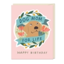 6-Pack Em & Friends Dog Mom for Life - Birthday Sticker Cards - Book