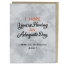 6-Pack Em & Friends Adequate Day Greeting Cards - Book