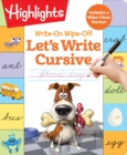 Write-On Wipe-Off: Let's Write Cursive - Book