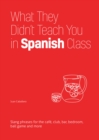 What They Didn't Teach You In Spanish Class : Slang Phrases for the Cafe, Club, Bar, Bedroom, Ball Game and More - Book