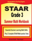 STAAR Grade 3 Summer Math Workbook : Essential Summer Learning Math Skills plus Two Complete STAAR Math Practice Tests - Book
