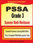 PSSA Grade 3 Summer Math Workbook : Essential Summer Learning Math Skills plus Two Complete PSSA Math Practice Tests - Book