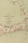Cape Cod Vintage Map Field Journal Notebook, 50 pages/25 sheets, 4x6 - Book