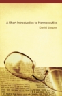 A Short Introduction to Hermeneutics - eBook