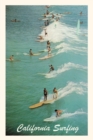 The Vintage Journal Lots of Guys Surfing, California - Book