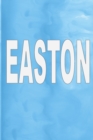 Easton : 100 Pages 6" X 9" Personalized Name on Journal Notebook - Book