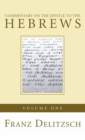 Commentary on the Epistle to the Hebrews, Volume 1 - Book
