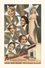 Vintage Journal Paradise Girls, Cabaret Advertisement, New York City - Book