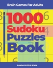 Brain Games For Adults - 1000 Sudoku Puzzles Book : Brain Teaser Puzzles - Book