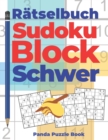 Ratselbuch Sudoku Block Schwer : Logikspiele Fur Erwachsene - Book