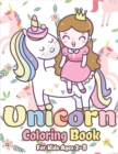 Unicorn Coloring Book for Kids Ages 2-8 : Magical Unicorn Coloring Books for Girls, Fun and Beautiful Coloring Pages Birthday Gifts for Kids - Book