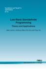 Low-Rank Semidefinite Programming : Theory and Applications - Book