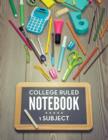 College Ruled Notebook - 1 Subject - Book