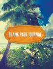 Blank Page Journal - Book