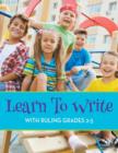 Learn To Write With Ruling Grades 2-3 - Book