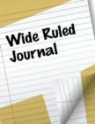 Wide Ruled Journal - Book