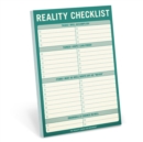 Knock Knock Reality Checklist Pad - Book