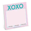 Knock Knock XOXO Sticky Note (Pastel Version) - Book