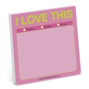 Knock Knock I Love This Sticky Note (Pastel) - Book