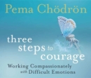 Three Steps to Courage : Working Compassionately with Difficult Emotions - Book