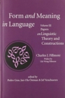 Form and Meaning in Language, Volume III - Papers on Linguistic Theory and Constructions - Book